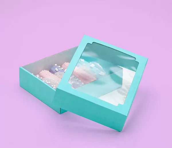 5-cookie boxes with window