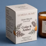Custom Printed Candle Packaging Boxes Wholesale