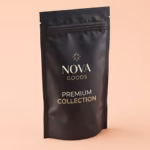 Printed Black Mylar Bags
