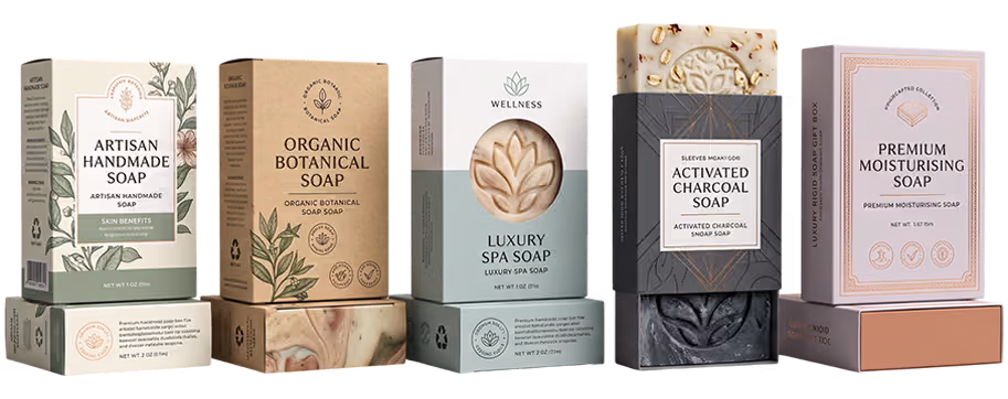 Premium Custom Soap Boxes
