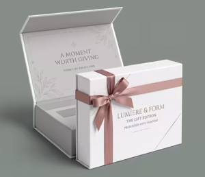 White Rigid Gift Boxes