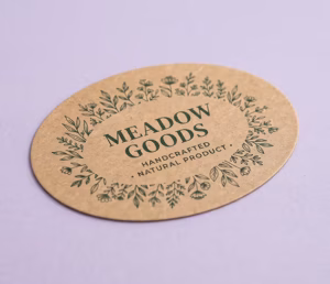 Kraft Stickers