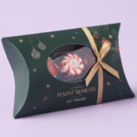 Printed Christmas Pillow Boxes